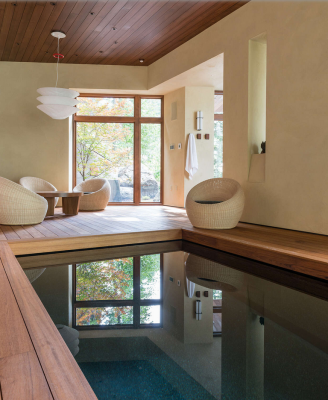 Интерьер дома для отдыха Интерьер дома для отдыха