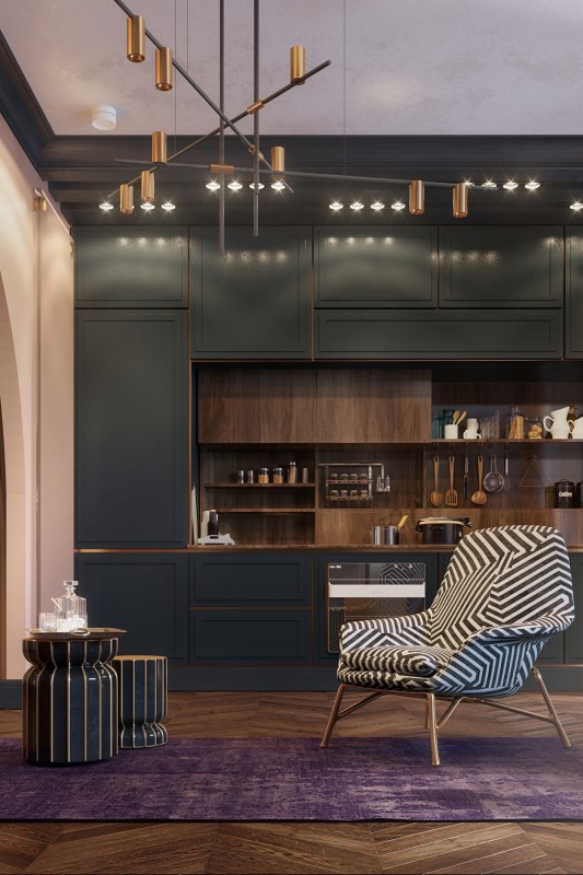 Интерьер в неоклассическом стиле Интерьер в неоклассическом стиле