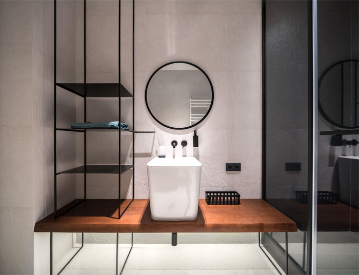 Минималистичный интерьер квартиры для семьи с маленькой дочкой