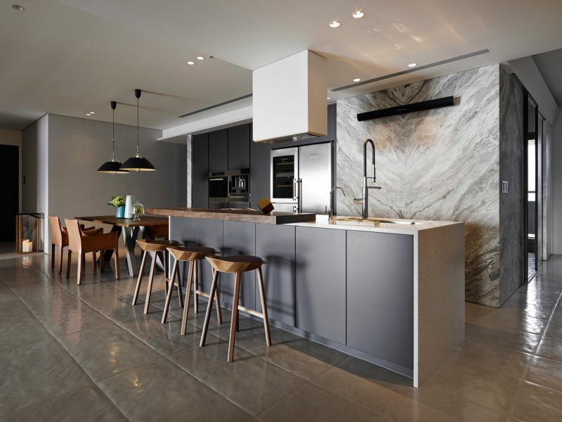 Просторный пентхаус в Тайбэе Просторный пентхаус в Тайбэе