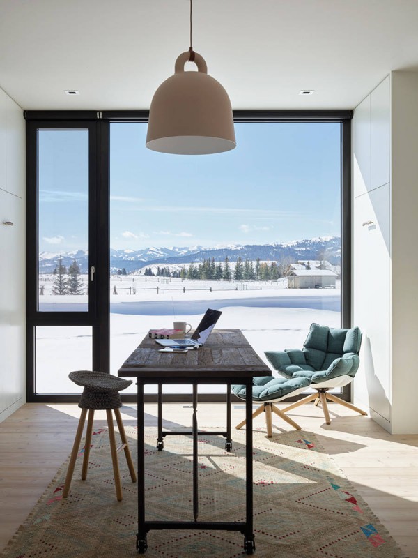 Минималистичный дом в Вайоминге