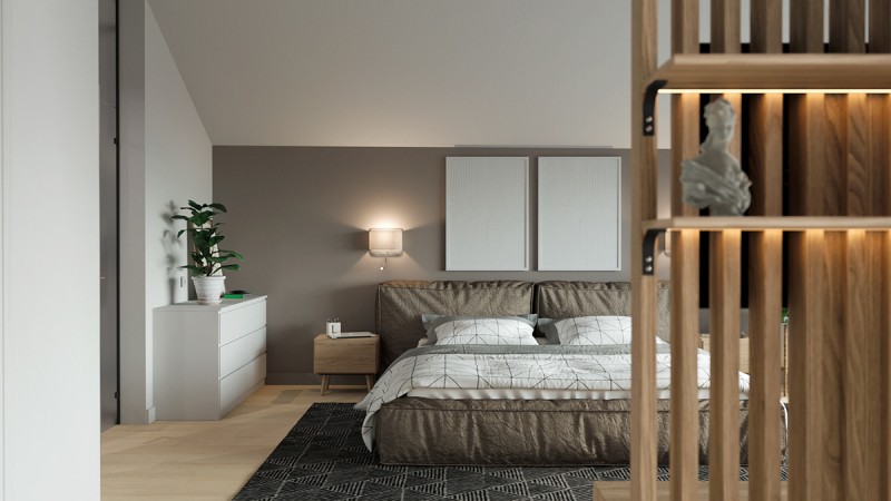 Просторный светлый коттедж