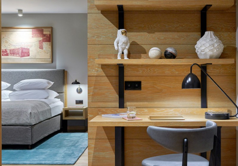 PURO Gdansk - смелый, живой и красочный отель, расположенный в Гданьске, Польша