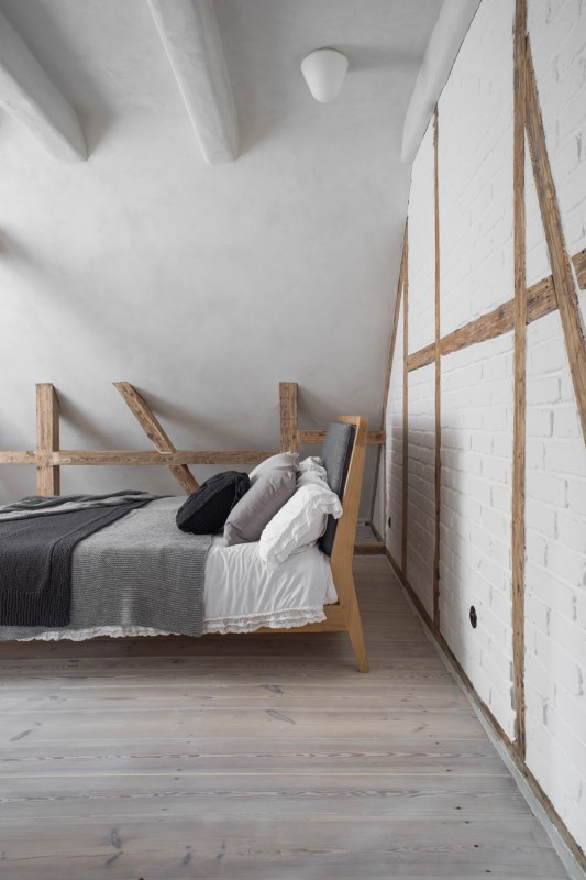 Реконструкция интерьера дома 1923 года постройки в Щецине, Польша