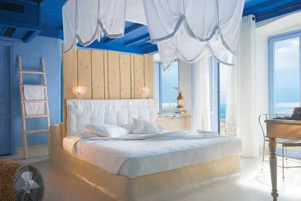 Роскошный отель Mykonos Blu на острове Миконос, Греция