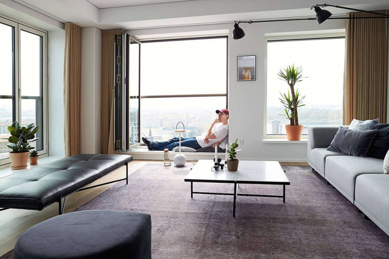 Современные апартаменты, расположенные в Копенгагене Современные апартаменты, расположенные в Копенгагене