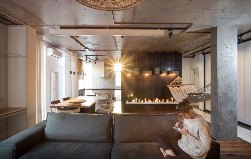 Двухкомнатная квартира с непринужденной романтической атмосферой