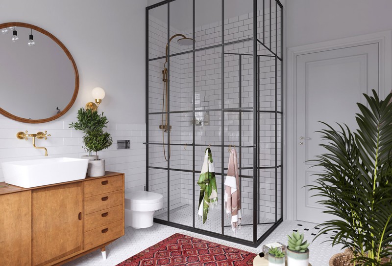 Эклектичный интерьер в скандинавском стиле