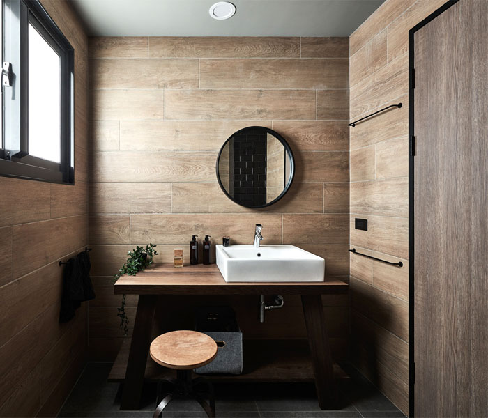 Индустриальный декор и японский стиль интерьера апартаментов в Тайване Индустриальный декор и японский стиль интерьера апартаментов в Тайване