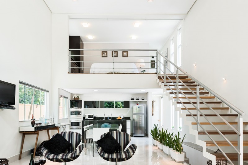 Интерьер особняка в Сан-Паулу Интерьер особняка в Сан-Паулу