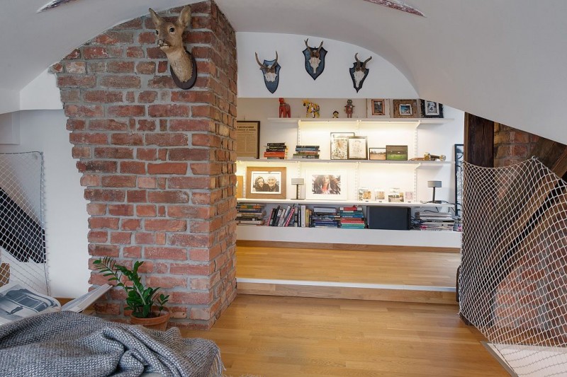 Интерьер уютного дуплекса