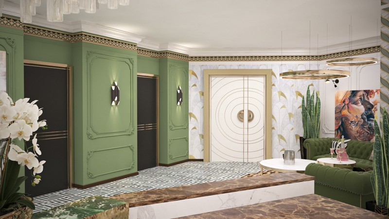 Проект рецепции отеля Проект рецепции отеля