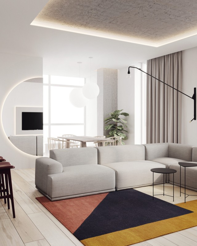 Эффектный контраст черного, белого и красного Эффектный контраст черного, белого и красного