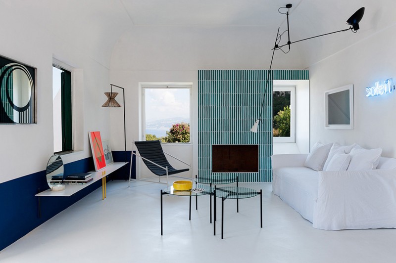 Интерьер апартаментов на Капри