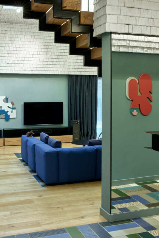 Интерьер дома для молодой семьи в курортном городе Друскининкай, Литва Интерьер дома для молодой семьи в курортном городе Друскининкай, Литва