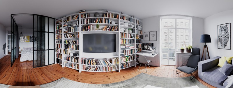 Квартира в скандинавском стиле