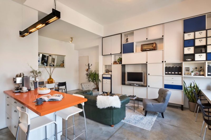 Лофт площадью 70 м2 в Тель-Авиве Лофт площадью 70 м2 в Тель-Авиве