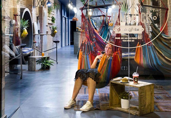Ресторан Hammock Juice Station в Барселоне