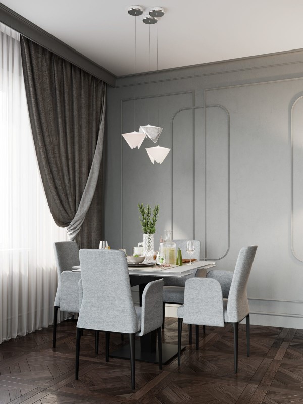 Роскошный элегантный интерьер гостиной Роскошный элегантный интерьер гостиной