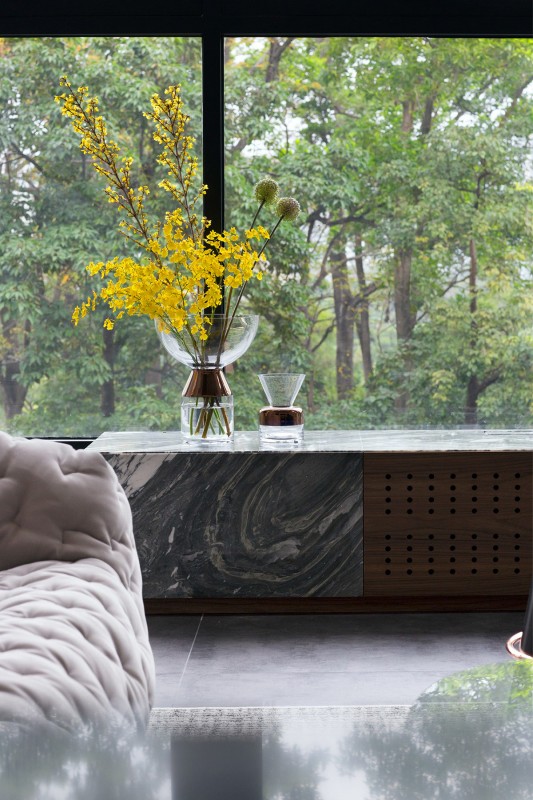 Роскошный интерьер резиденции в Гонконге Роскошный интерьер резиденции в Гонконге