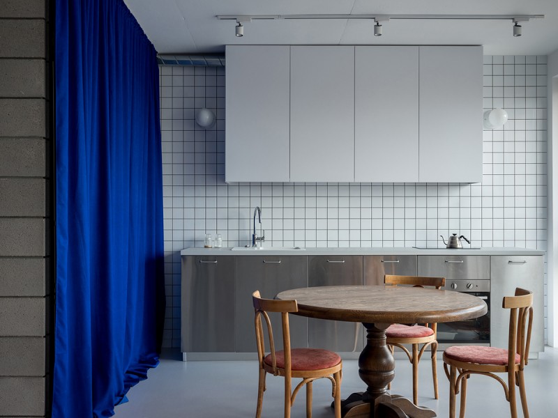 Светлые апартаменты площадью 45 кв.м.