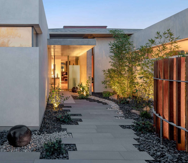 Бетонная резиденция в Аризоне