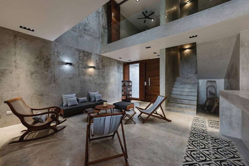 Бетонный пляжный дом на побережье Юкатана в Мексике Бетонный пляжный дом на побережье Юкатана в Мексике