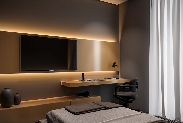 Интерьер дома в лесу под Киевом