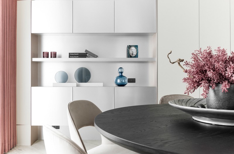 Интерьер квартиры в нежных тонах