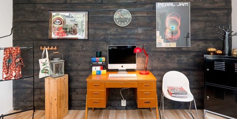 Интерьер небольшой квартиры во Вроцлаве, Польша