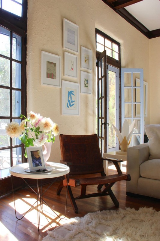 Интерьер просторного старинного дома в Северной Каролине