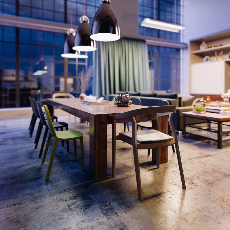 Интерьер стильного лофта Интерьер стильного лофта