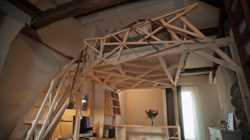 Интерьер студии в Париже