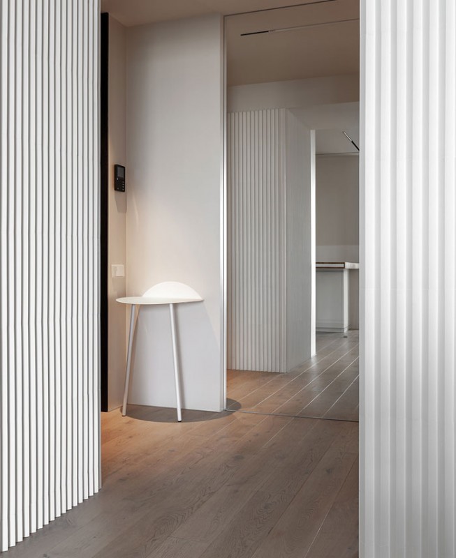 Японский минимализм в типичной современной квартире в Киеве Японский минимализм в типичной современной квартире в Киеве