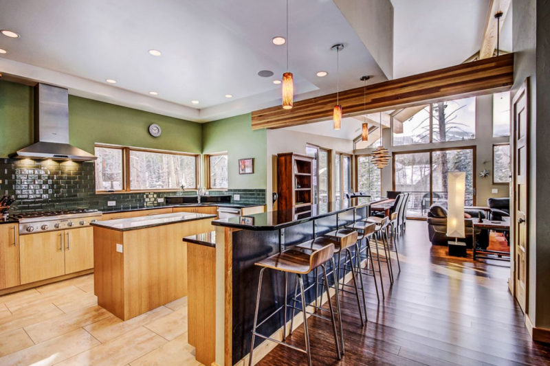 Роскошный дом в горах Колорадо