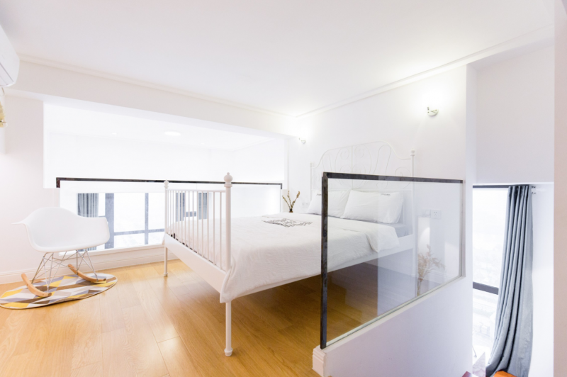 Современная квартира-лофт рядом с университетским городом Сунцзян в Шанхае