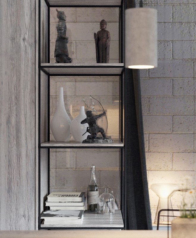 Свежий и утонченный интерьер компактных апартаментов