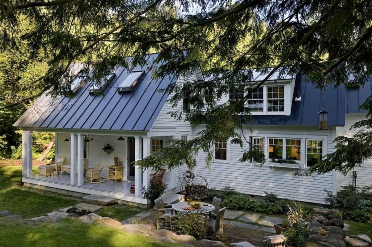 Уютная, спокойная атмосфера старого отремонтированного дома в Вермонте