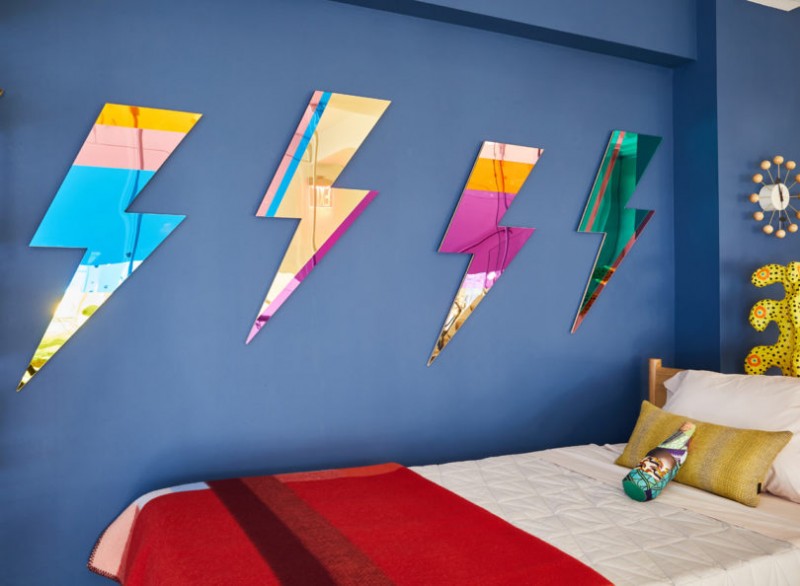 Инсталляция, разработанная в рамках Reach and kinder MODERN в Нью-Йорке под названием «Игривый дом»