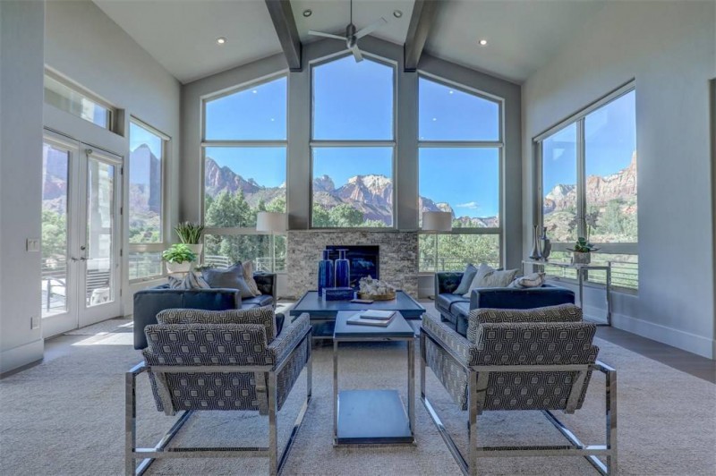 Интерьер резиденции в Спрингдейл, Юта Интерьер резиденции в Спрингдейл, Юта