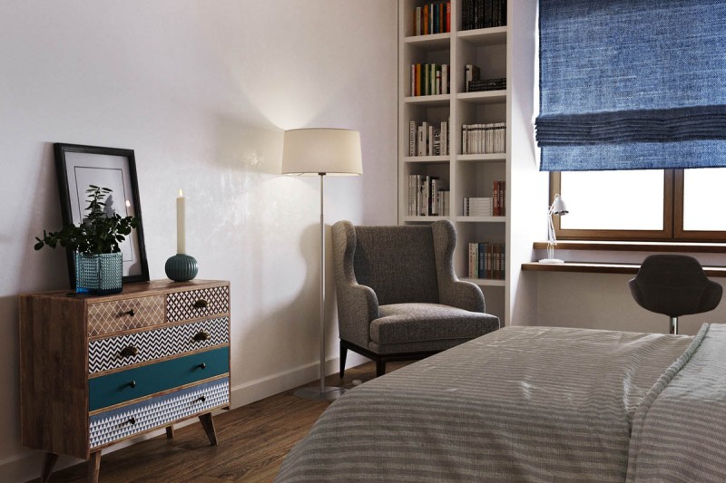 Интерьер удобной комфортной квартиры