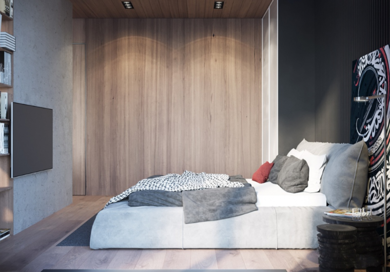 Использование традиционной восточной красной и черной гаммы в сочетании с прохладным серым Использование традиционной восточной красной и черной гаммы в сочетании с прохладным серым