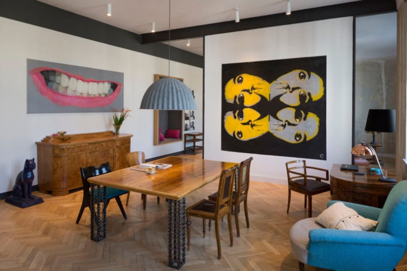 Квартира, расположенная в здании 19-го века в центре Варшавы, Польша Квартира, расположенная в здании 19-го века в центре Варшавы, Польша