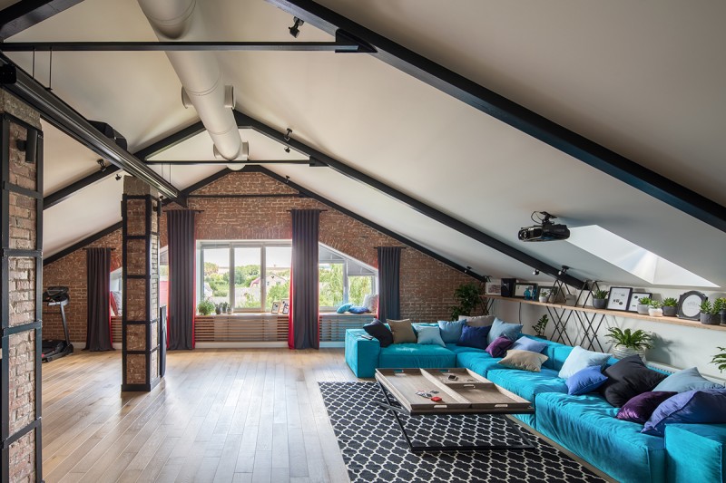 Необычные элементы декора и система освещения в загородном доме Необычные элементы декора и система освещения в загородном доме