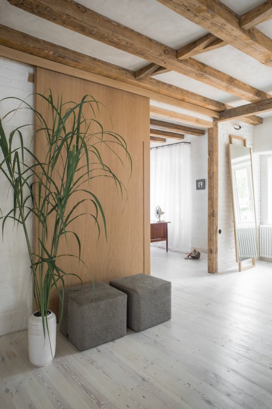 Реконструкция интерьера дома 1923 года постройки в Щецине, Польша