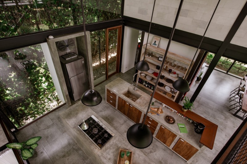 Вилла в стиле "лофт" с роскошным фоном тропических джунглей на Бали Вилла в стиле "лофт" с роскошным фоном тропических джунглей на Бали