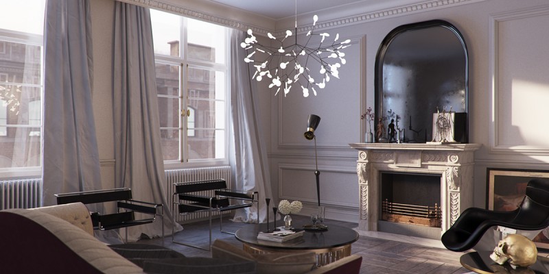 Апартаменты в неоклассическом стиле Апартаменты в неоклассическом стиле