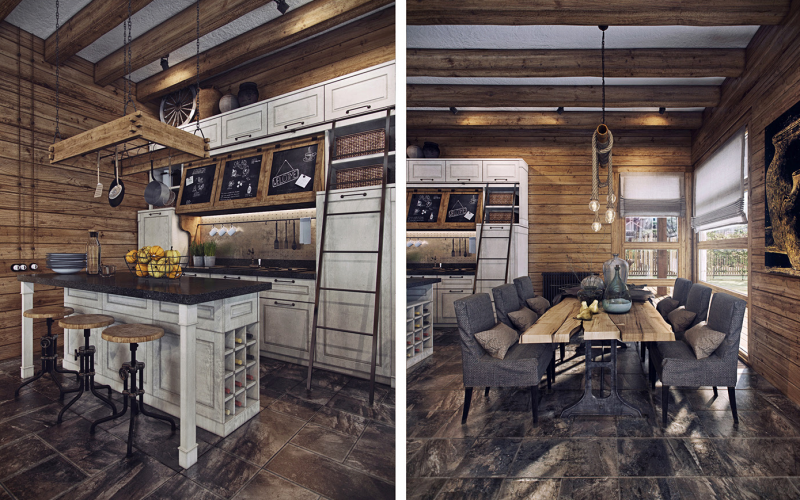 Дизайн загородного дома