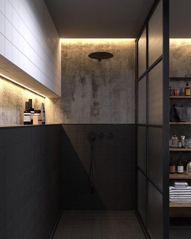 Квартира в индустриальном стиле