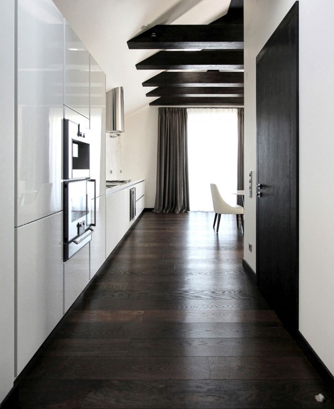 Минималистичный и изысканный интерьер пентхауса Минималистичный и изысканный интерьер пентхауса